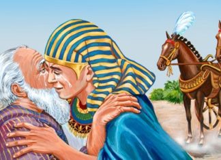 José se reúne con su familia