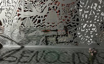 Manifestación pro Palestina en la embajada de Israel