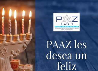 Felicitación de PAAZ por Jannuka