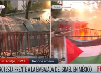 Hoy más que nunca oremos por la Embajada de Israel en México