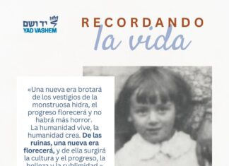 Recordando la vida ¡Shabat Shalom! Yad Vashem