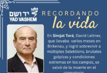 Recordando la vida ¡Shabat shalom y jag semeaj!