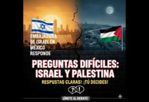 PREGUNTAS DIFÍCILES, RESPUESTAS CLARAS SOBRE ISRAEL Y PALESTINA, LOS SECUESTRADOS, LA FLOTILLA Y MAS