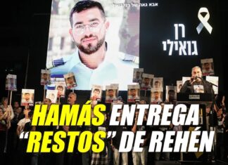 Hamás entrega “restos” de rehén. Solo queda uno por volver.