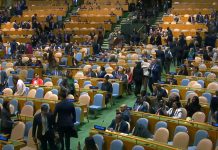 Salen Muchos De La Asamblea General De La ONU Ante La Asistencia De Netanyahu