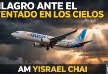 Milagro en los cielos, ante el atentado en el vuelo pasajeros cantan Am Israel Jai