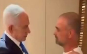 Netanyahu se reúne con héroe de las alturas